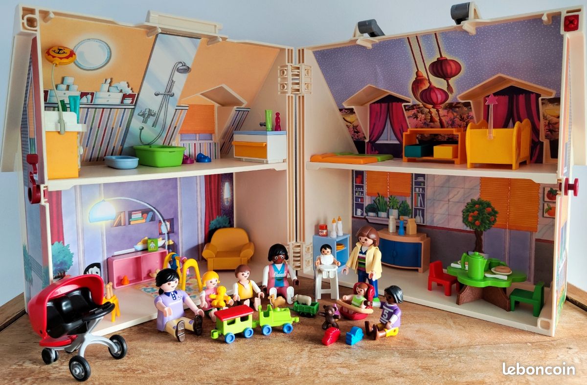 Playmobil crèche/halte garderie transportable Jeux Jouets