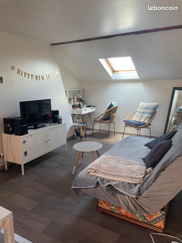 Appartement T1Bis 35m2 meublé avec mezzanine - Limoges 87000 Centre-Hôtel de Ville Emailleurs (image principale 1)