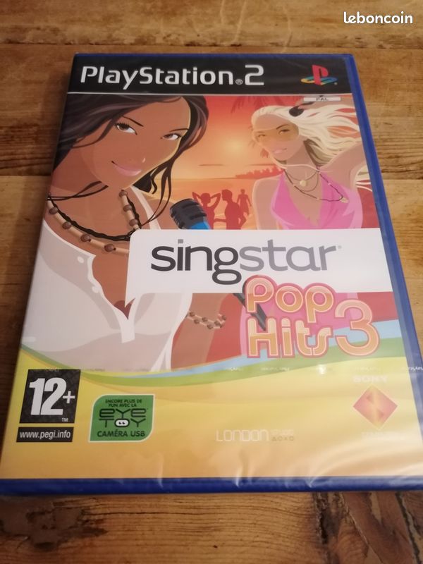Singstar pop hits 3 sous blister PS2 (image 1)