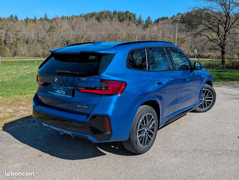 Bmw x1 u11 sdrive18i 136 ch bva m sport cuir / camera / carplay / attelage electrique (image 2)