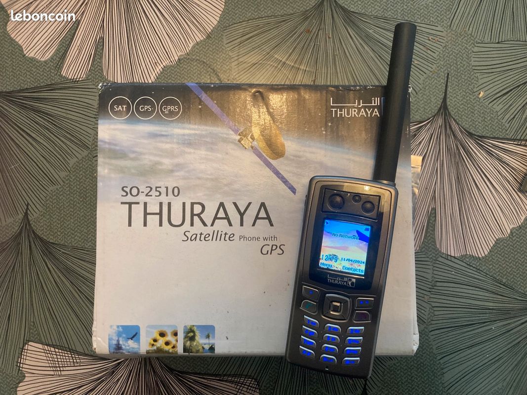 Téléphone Satellite Thuraya SO-2510 État Neuf (image 1)