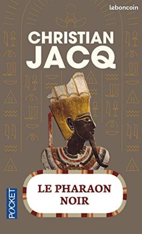 Livre Le pharaon noir de Christian Jacq (image 1)