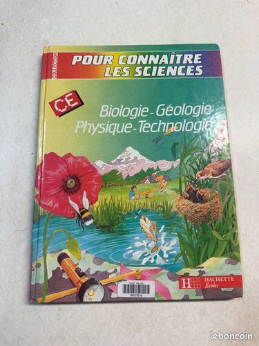 [Livre] Biologie, géologie, physique, technologie CE by Blanc, Jean-Paul; Bramand, Paul - Bon état (image 1)