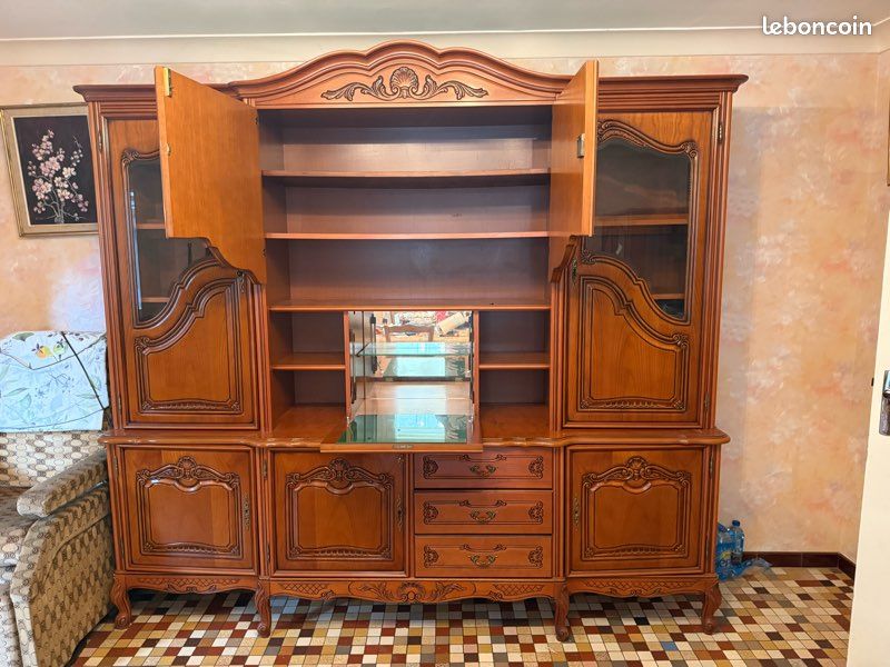 Living / buffet en merisier (image 2)