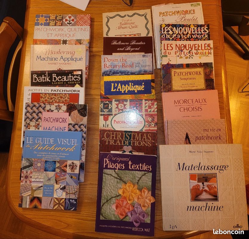 Lot livre et magazine patchwork, quilt et bouti (image 4)