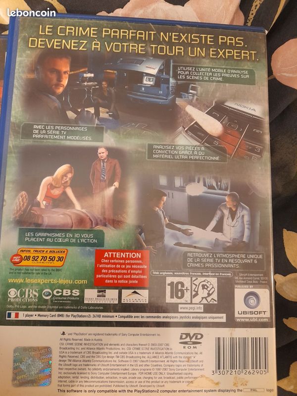 Jeu Les Experts : Ctime Scène Investigation Las Vegas- Crime En Série Playstation 2 (image 4)