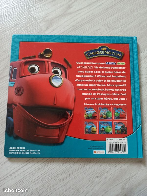 Livre chuggington Wilson super héros (image 2)