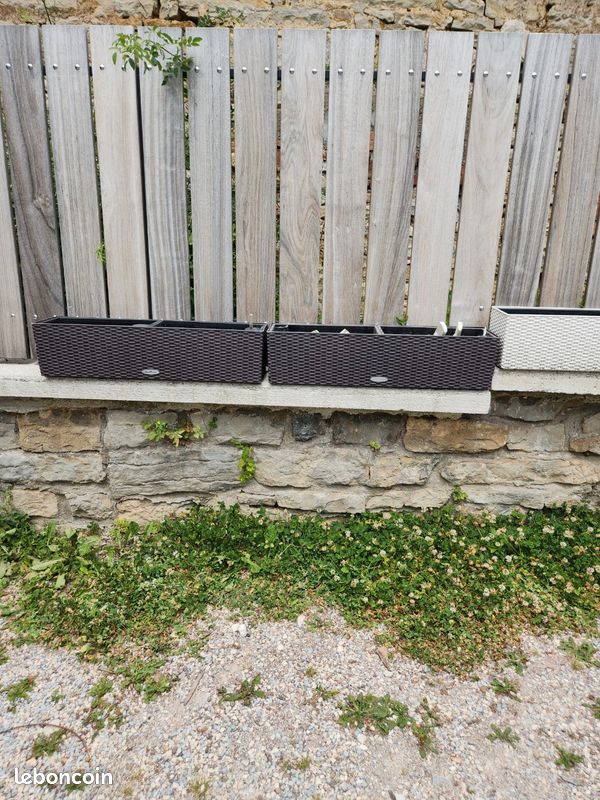 Jardinière lechuza 80 cm avec réserve (image 1)