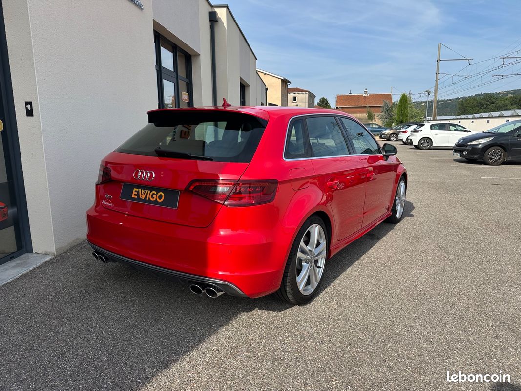 AUDI S3 SPORTBACK 2.0 TFSI 300ch QUATTRO S-TRONIC BANG & OLUFSEN - SIEGES CHAUFFANTS (image 2)