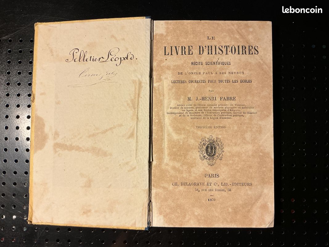 Le livre d'istoires récits scientifiques (image 3)