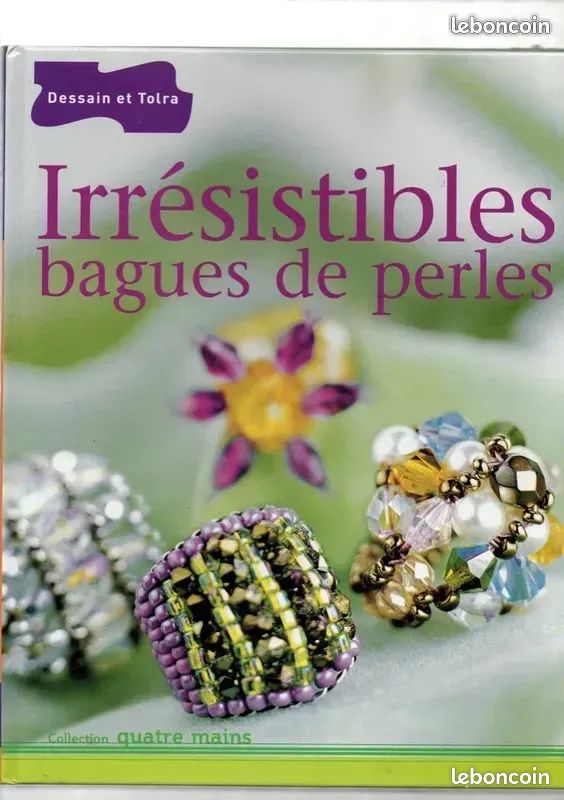 Lot de 4 jolis livres d'instructions sur la création de bijoux en perles (image 11)
