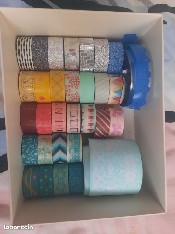 Lot De 6 Rubans Adhésifs Exclusifs QVC (Therm O Web) - Pour Scrapbooking Sans Acide - Neuf