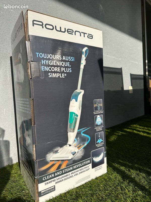 Balais vapeur 2 en 1 aspire et lave Rowenta (image 12)