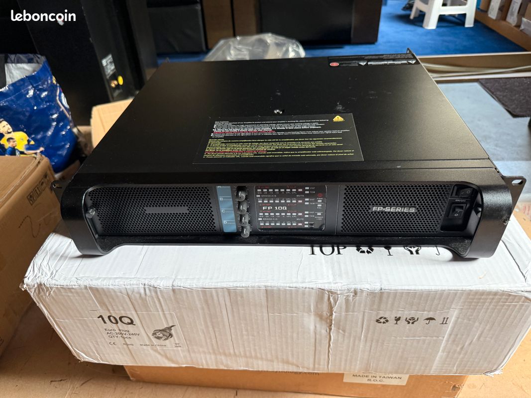 4 Amplis de puissance FP10K 4 x 2.100 W sur 4 Ohms, état neuf (image 17)