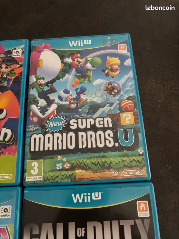 Lot de 4 jeux Nintendo Wii U (image 3)