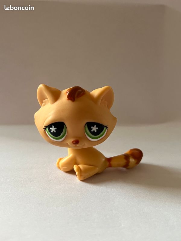 Authentic Petshop Chat Jaune G7 Exclusivité France