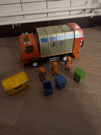 Playmobil 4418 Camion Poubelles - Neuf Sous Boîte - Année 2006
