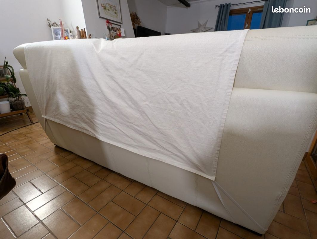 Canapé blanc (image 6)