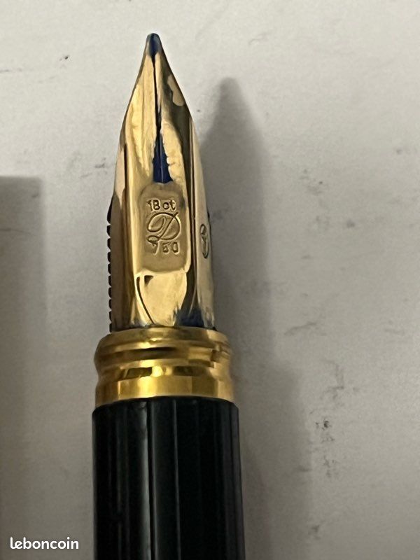 Stylos Dupont En Or 18 Carats Avec Boîte D'origine - Occasion