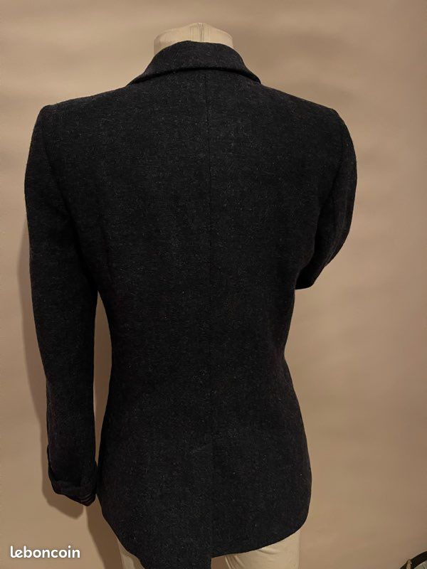 Veste blazer en laine (image 5)