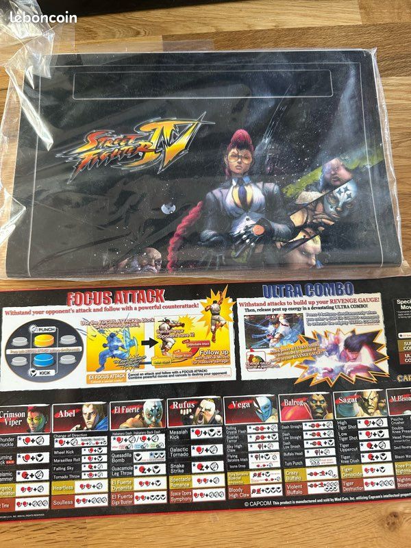 Stick arcade xbox 360 Street Fighter IV (image 3)