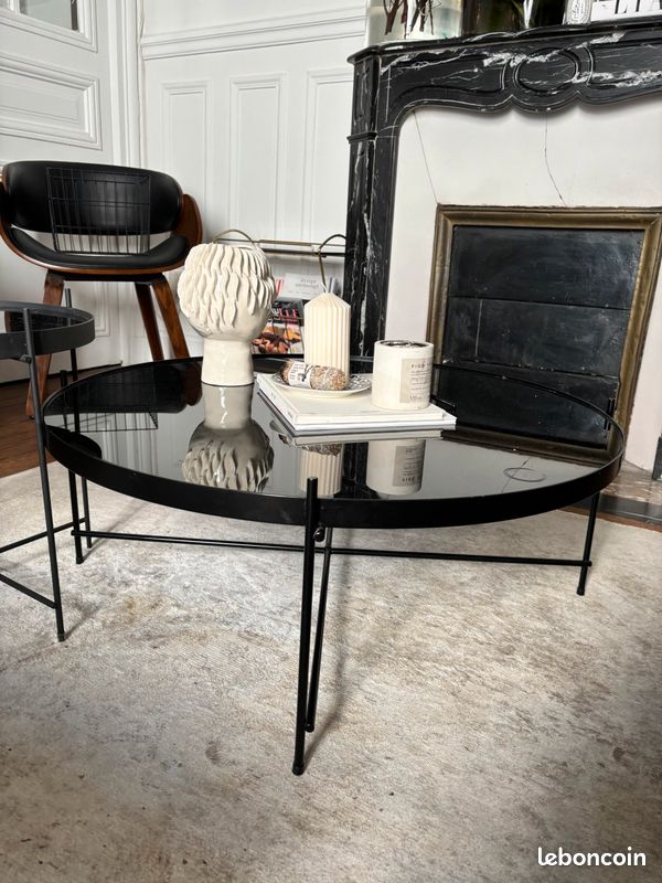 Table basse noire (image 4)