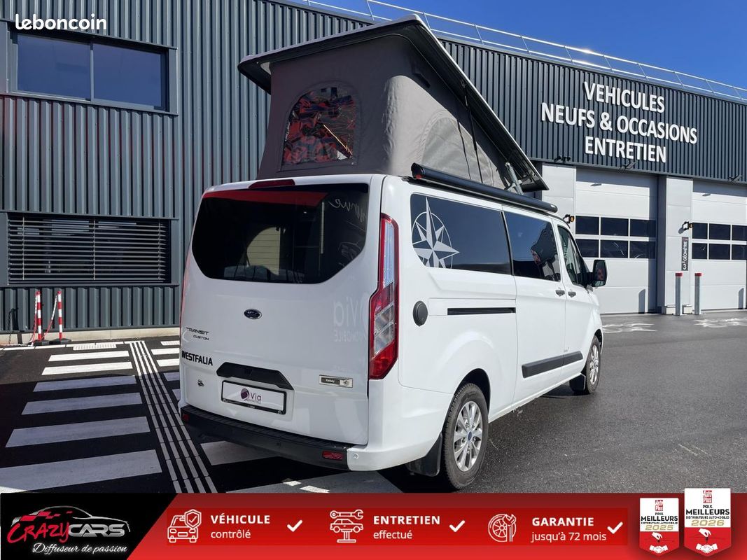 Westfalia custom nugget plus ford kelsey 2.0 ecoblue 170 - cam - camper pack - toit relevable (image 27)