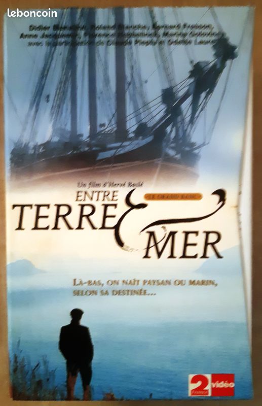 K7 vidéo Entre terre et mer d'Hervé Baslé (image 1)