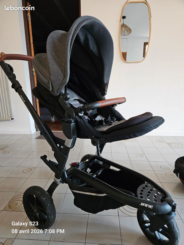 Poussette JANE MATRIX light 2 tout terrain amortisseurs 3 roues (image 2)