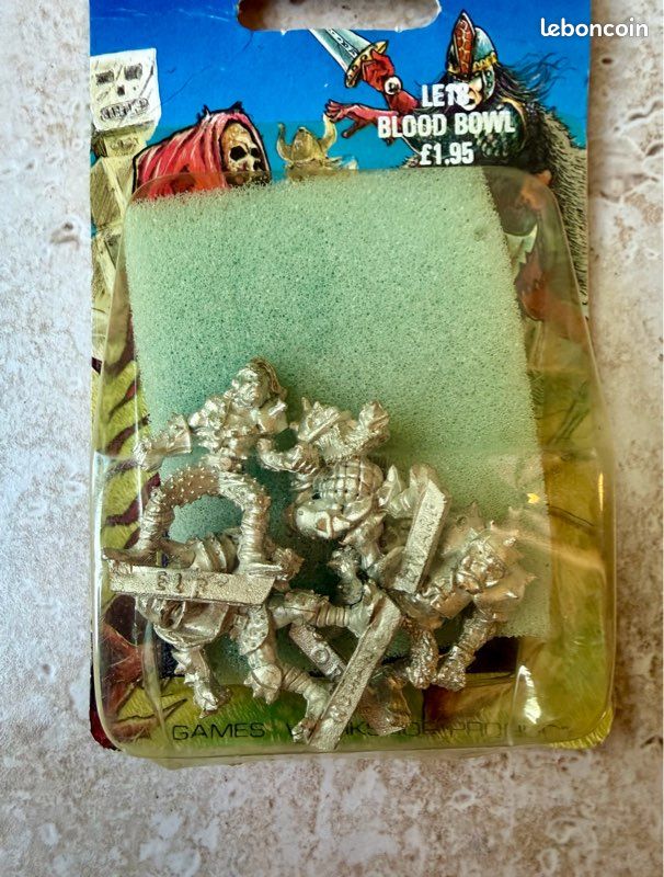 Citadel Miniatures Games Workshop Blood Bowl 1987 LE18 Metal Games Workshop Gw (image 2)