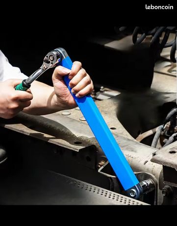 Clé à Douille Avec Extension Décalée En Acier - Modèle SODIAL N6B27797 - Neuf