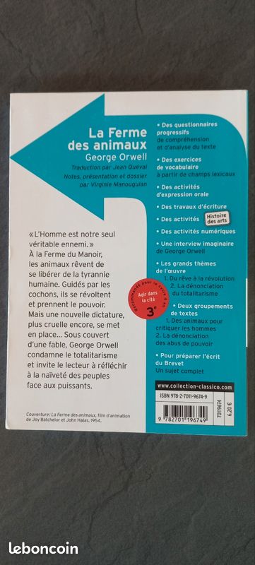 La Ferme des animaux - Georges Orwell (image 2)