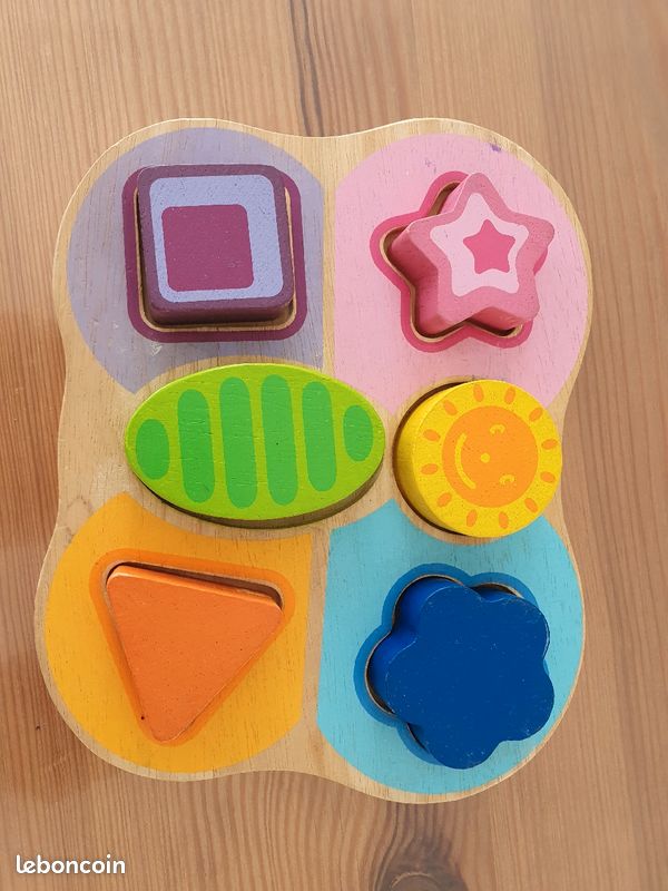 Jeu d'eveil en bois (image 4)