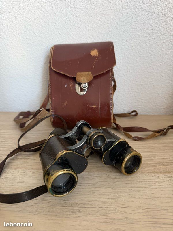 Jumelles Historique Carl Zeiss Jena Modèle 95 Avec étui Cuir  D 95 Avec Etui Cuir 1274081352