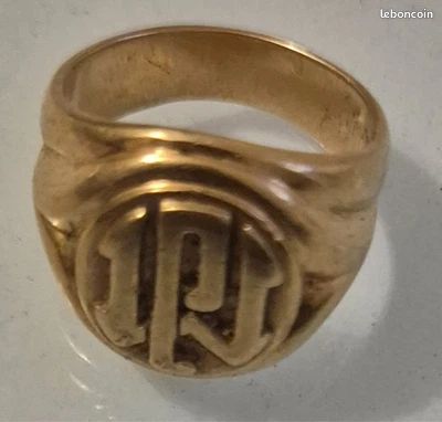 Bague Or 18k chevalière femme Montres Bijoux