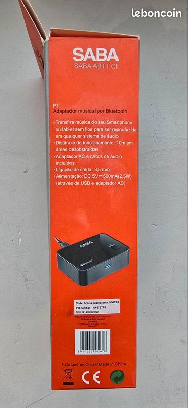 Adaptateur audio Bluetooth Saba (image 3)