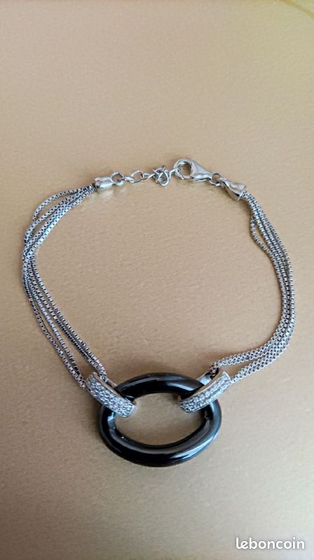 Ensemble bijoux collier bracelet argent 925 (image 15)