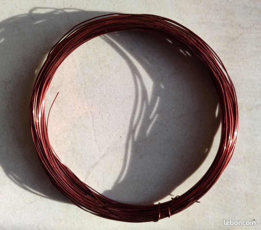 99,5 % Fil De Cuivre Pur Fil Rond Nu De Cuivre, 0,9 Cote DIvoire