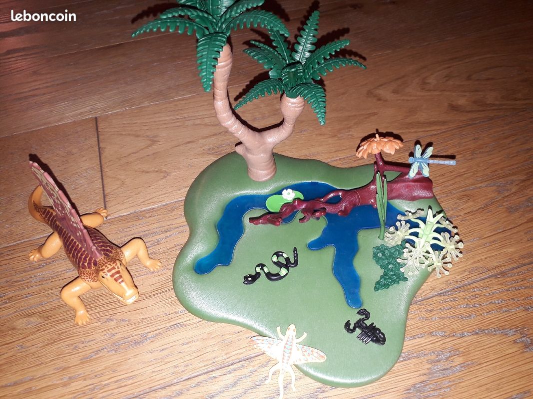 PLAYMOBIL - Dimétrodon avec végétation (image 2)