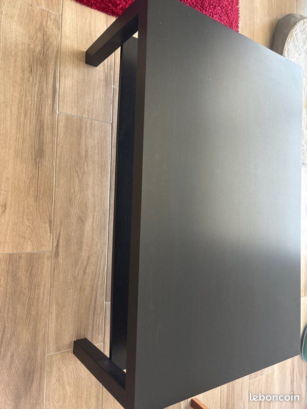 Table basse IKEA LACK noire (image 1)