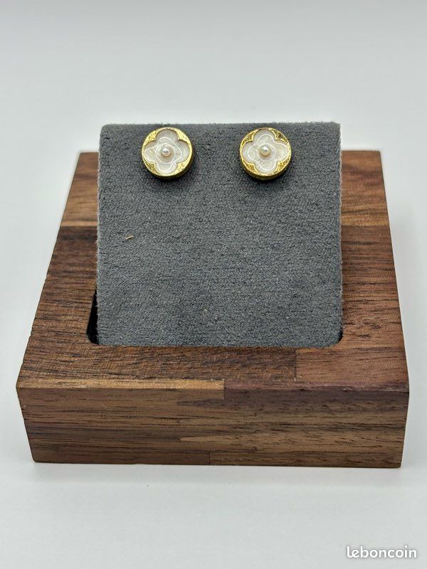 Boucles d’oreilles doré (image 3)
