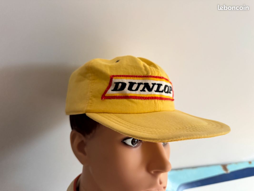 Casquette Vintage Derby Woodmont Country Club, Jaune, Ajustable, Occasion
