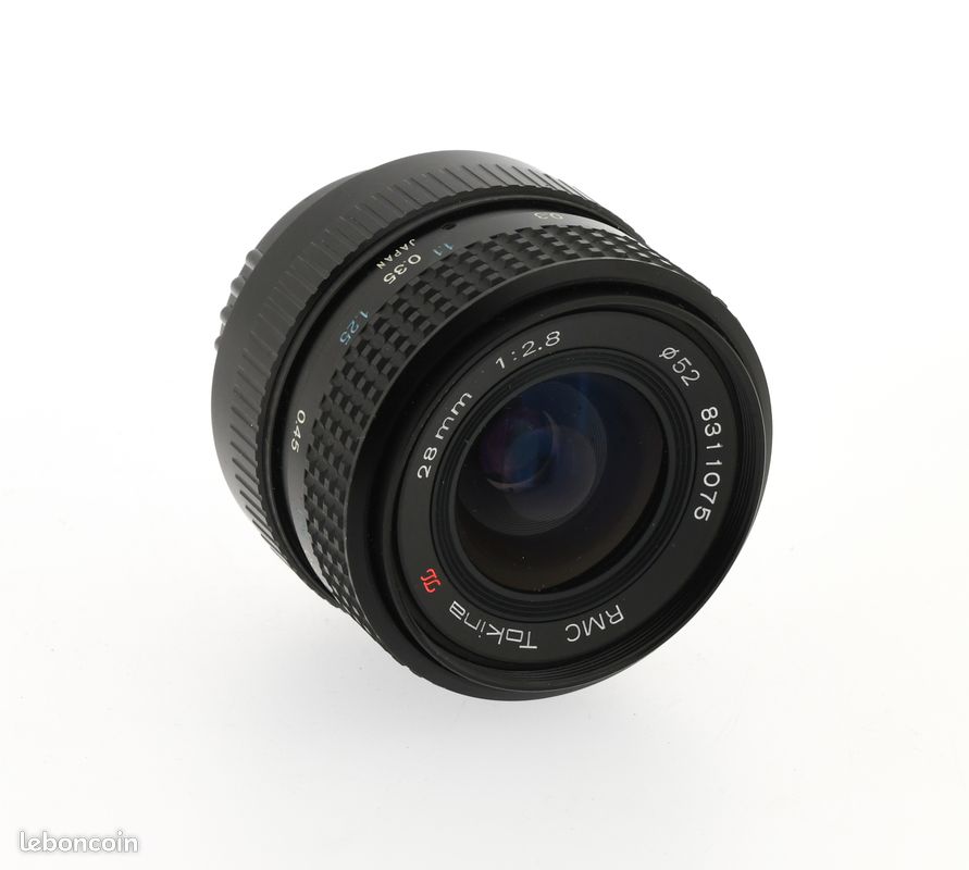 Objectif Grand Angle Tokina RMC 28mm F/2.8 - Monture Olympus OM - Occasion