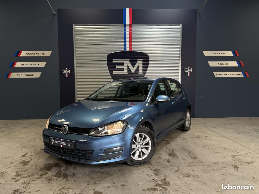 VOLKSWAGEN GOLF 1.6 TDI 105CH DSG 7 / Caméra de recul / Régulateur adaptatif / Park assit / (image 1)