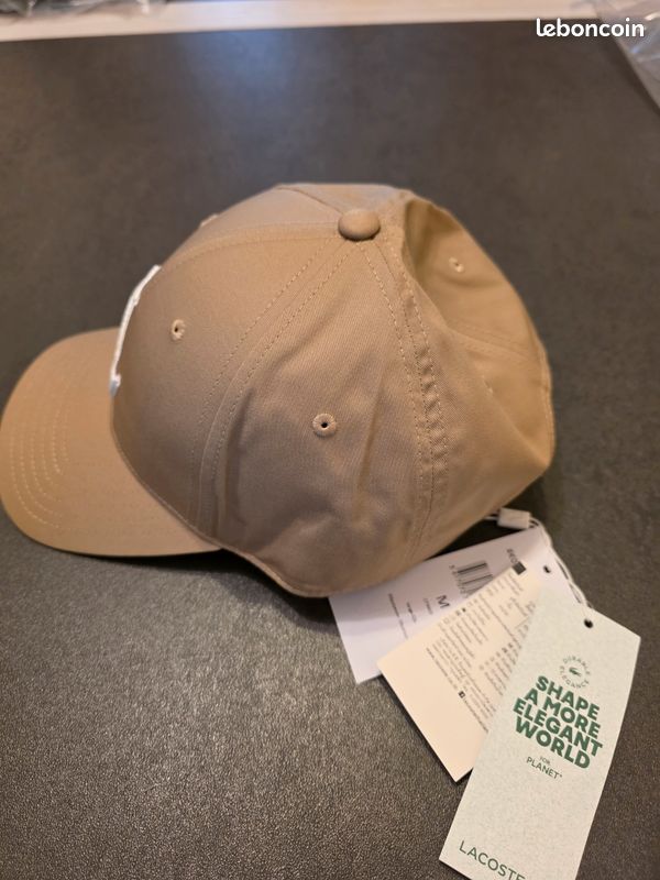 Casquette Lacoste - Beige (image 3)