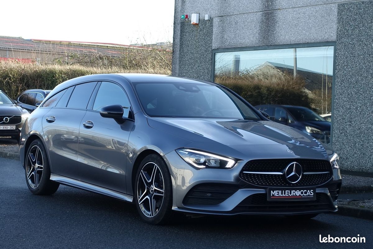 CLA 180d Shooting Brake 7G-Dct Amg-Line Cuir sport chauffant/Gps Europe/Caméra/Carplay/Pack ambiance/Régulateur/1*Main/Garantie 12 mois (image 5)