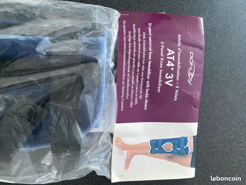 Attelle d immobilisation genou (image 1)