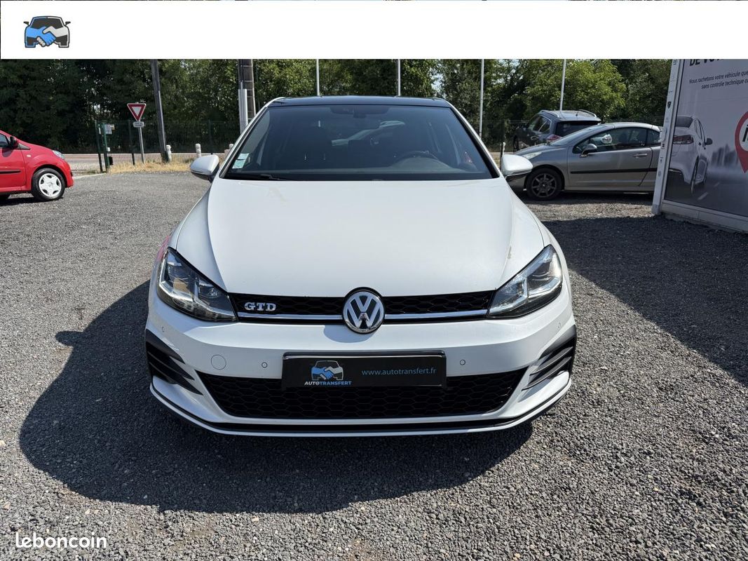 VOLKSWAGEN GOLF GTD 2.0 TDI 184 CV - 1ere main  + 4 jantes hiver (image 8)