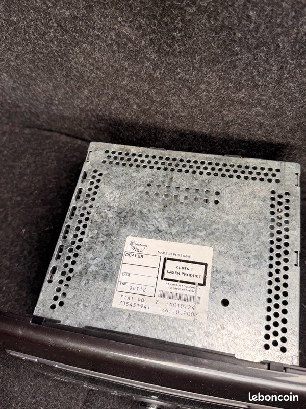 Autoradio d'origine Fiat Bravo 2 (2DIN) (image 3)