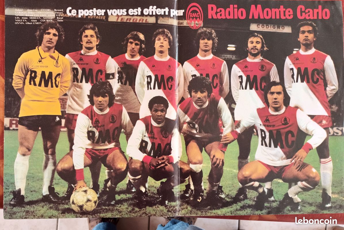 France Football du 28/07/1981; Monaco, Banco sur le tapis vert, Jean Luc Ettori